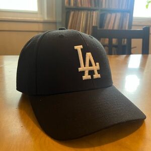 Black LA Dodgers Baseball Cap